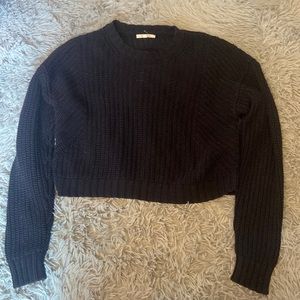 Black cropped pacsun sweater